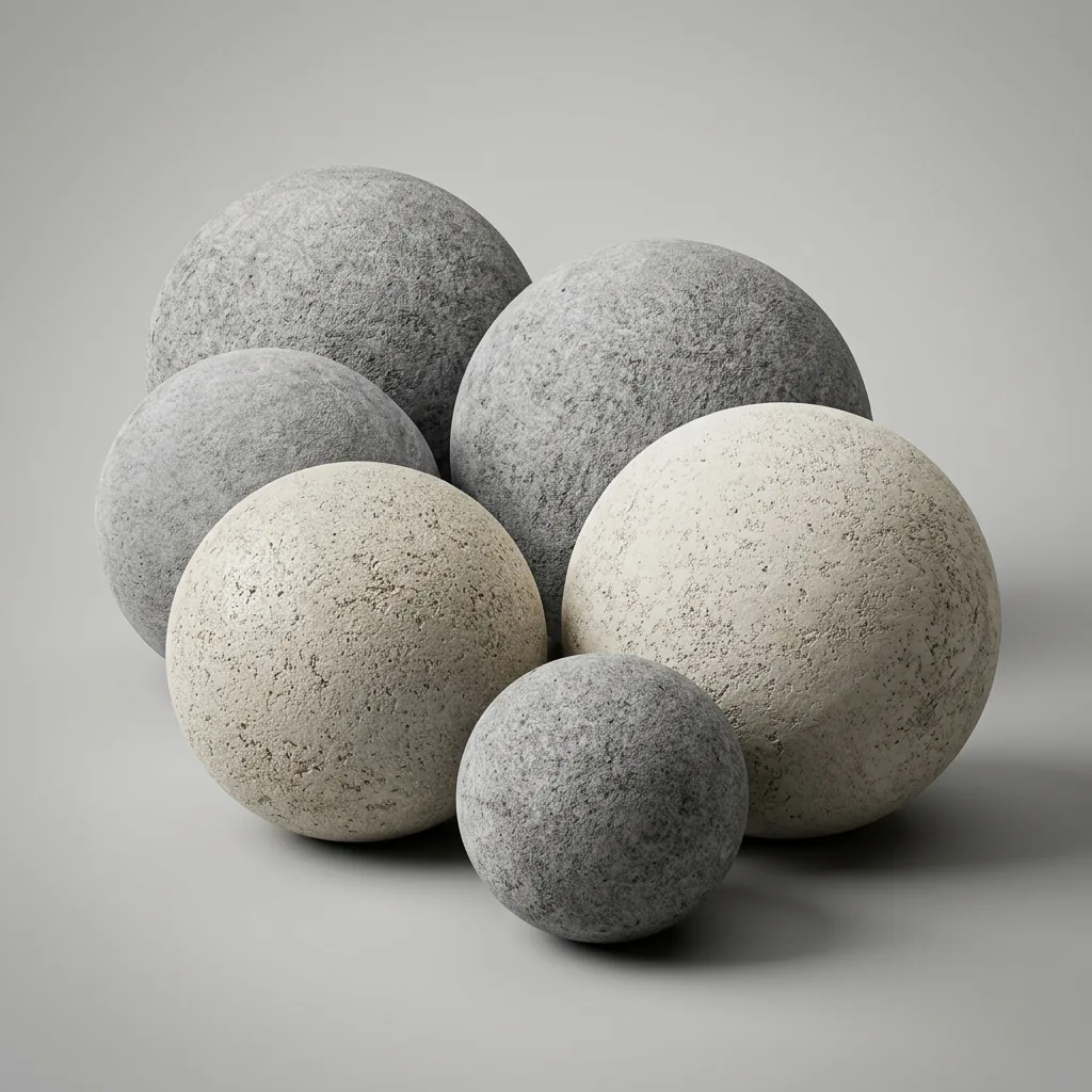 Beton Tabak Venüs Dekoratif Top